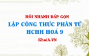 Xác định công thức phân tử (lập CTPT) hợp chất hữu cơ lớp 9 - Hỏi đáp môn Hoá